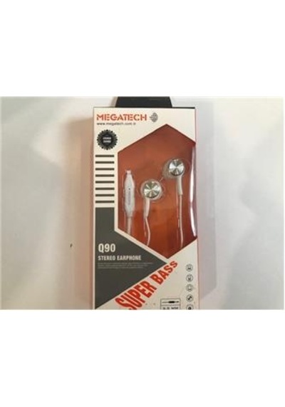 Megatech Qg-90 Beyaz Mikrofonlu Kulaklık Mıknatıslı