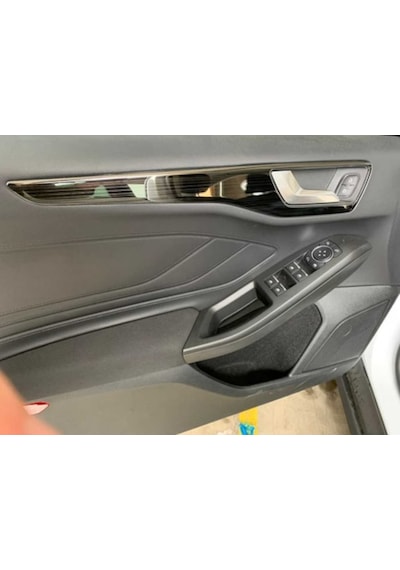 Ford Focus 2019+ Kapı Döseme Kaplama Tıtanyum Sıyah (520292499)