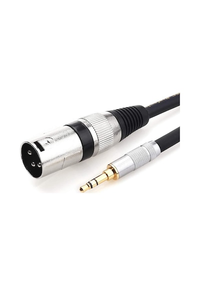 3.5 Mm Stereo To Xlr Erkek Kablo 3 Metre
