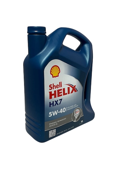 Shell Helix Hx7 5W-40 API SN Plus Sentetik Motor Yağı 4 L