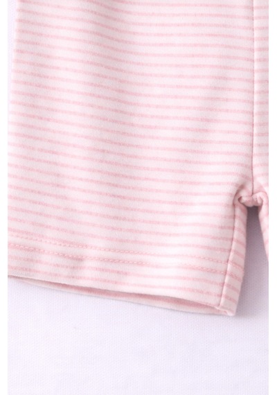For My Baby Basic Bebek Şortlu Takım Pembe