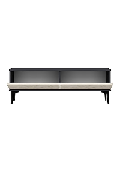 Tsa1299at Aplos Tv Stand, Tv Sehpası Antrasit-traverten 120cm