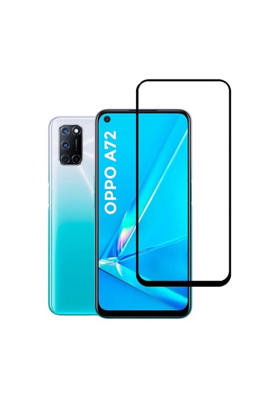 Logis Oppo A72 Tam Kaplayan 5d Antistatik Ekran Koruyucu Cam