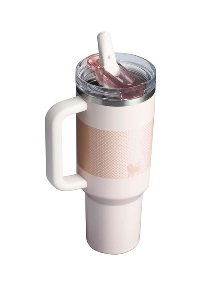 The Quencher Pro Tour Pipetli Termos, 1.18 L, Pembe Gül Kurusu