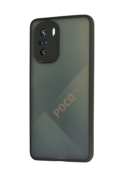 Xiaomi Poco F3 Uyumlu Kılıf Montreal Silikon Kapak - Siyah