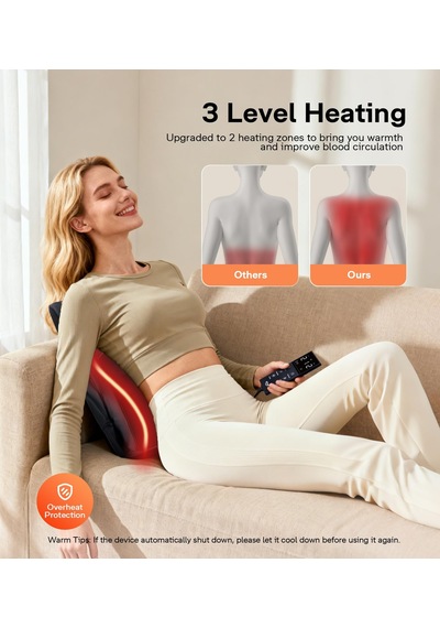 Masaj Cihazı, Alljoy Isıtmalı Boyun Masajı, 5d Yoğurma İle Ağrıyı Hafifletmek İçin Shiatsu Sırt Masajı, Omuzlar, Sırt, Bacaklar İçin Masaj Yastığı, Erkekler, Kadınlar, Anne, Baba İçin Hediye Masaj Cihazı, Alljoy Isıtmalı Boyun Masajı, 5d Yoğurma İle Ağrıyı Hafifletmek İçin Shiatsu Sırt Masajı, Omuzlar, Sırt, Bacaklar İçin Masaj Yastığı, Erkekler, Kadınlar, Anne, Baba İçin Hediye