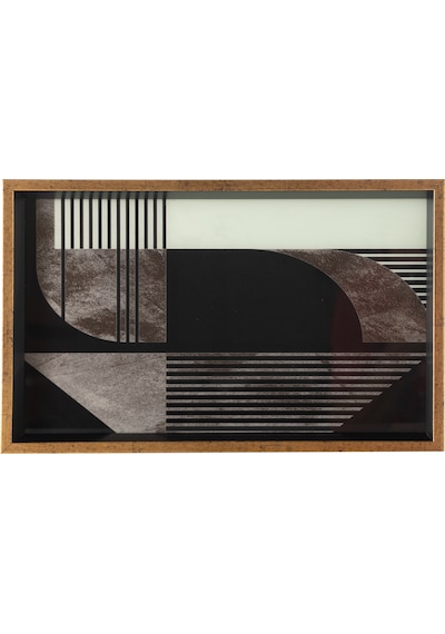 Mudo Home Terra Dekoratif Tepsi 25x40 Cm Kahverengi