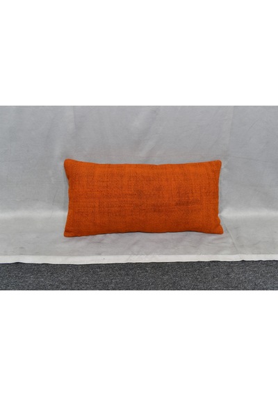 Zehra Abla Halı Yeni El Dokuma Dekoratif Lumbar Kilim Kırlent Yastık Kılıfı 6647 Çok Renkli