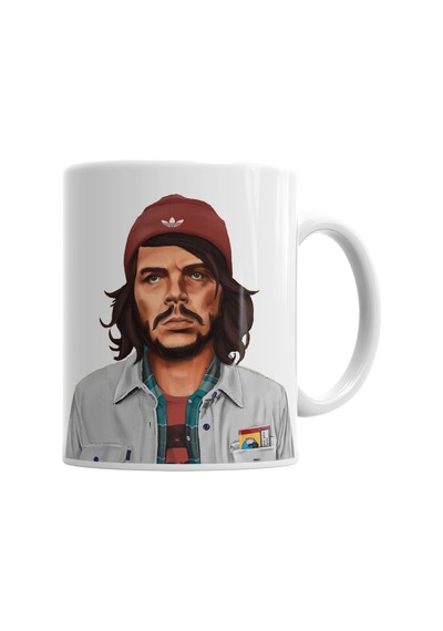Hipstory Hipster Che Guevara Ernesto Kupa Bardak Porselen Karışık