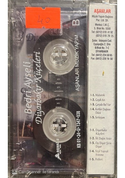 Plak Değildir Kaset Tir Bedri Ayseli Diyarbakır Küçeleri Kaset