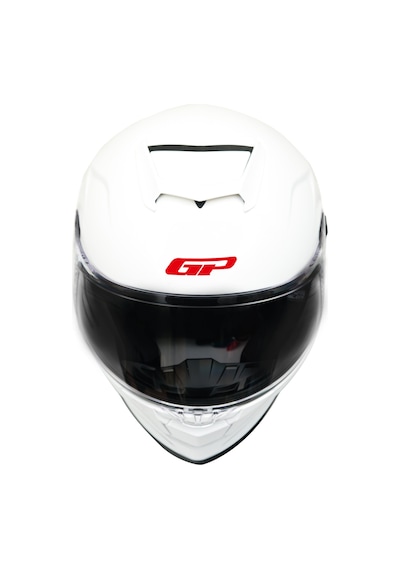 Gp Kompozit Mks008-pw Yarış Spoiler Güneş Vizörlü Şeffaf Full Face Motosiklet Kaskı Çok Renkli