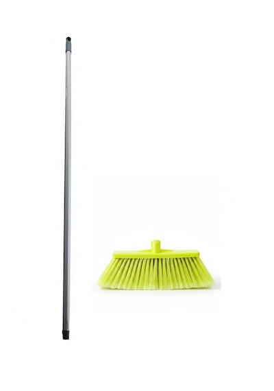 120 Cm Uzun Saplı Oto Yıkama Fırçası - 9,5 Cm Yumuşak Kıllı Çizmez Yapı