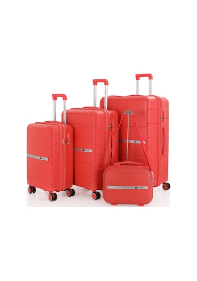 Mçs Polipropilen 4lü Valiz Seti V366 S21sy1000048-set 00022 Mercan