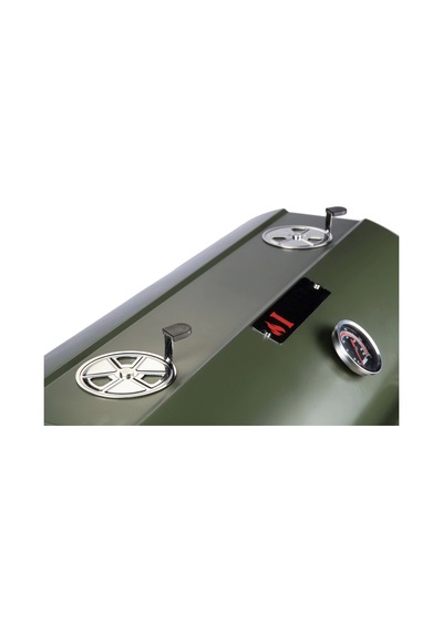 Igrıll Barbekü 1000 Mm Kömürlü Mangal Yeşil