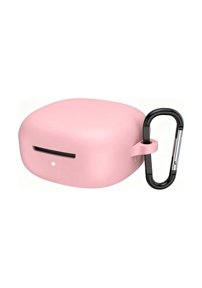 Xiaomi Redmi Buds 6 Play İle Uyumlu Kılıf Standart Yumuşak Silikon Case Pembe