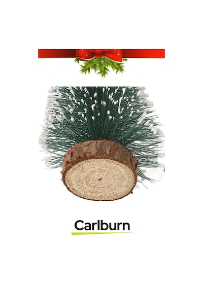 Mini Çam Masaüstü Minyatür Dekorasyon Küçük Süs Kar Yeni Yıl Noel Yapay Sedir Ağacı 15cm 3 Adet
