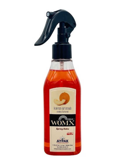 2 Adet Kavun Aromalı Sprey Koku 250 Ml - Yoğun Esanslı Kalıcı Oda, Ortam Ve Oto Parfümü