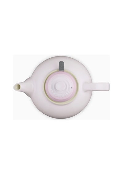 Le Creuset Paslanmaz Çelik Süzgeçli Seramik Çaydanlık, 1.3l Çaydanlıklar Shell Pink Pembe