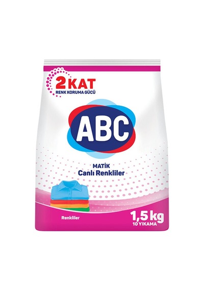 2 Adet Abc Matik 1,5 Kg Color Renkliler Diğer