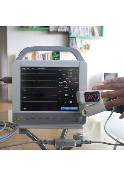Glife Amerikan Fda Onaylı Pulseoksimetre Yetişkin Oksijen Ölçer