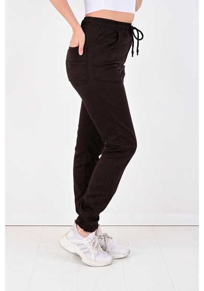 Black Steel Jogger,Bel Ve Paça Lastikli Bayan Pantolon-Byn-1000 (543989608)