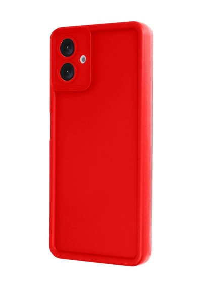 Samsung Uyumlu Galaxy A07 4g Uyumlu Viera Silikon - Kırmızı