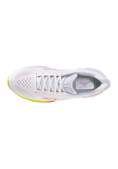 Mizuno Wave Skyrise 7 Erkek Koşu Ayakkabısı Beyaz / Turuncu Çok Renkli