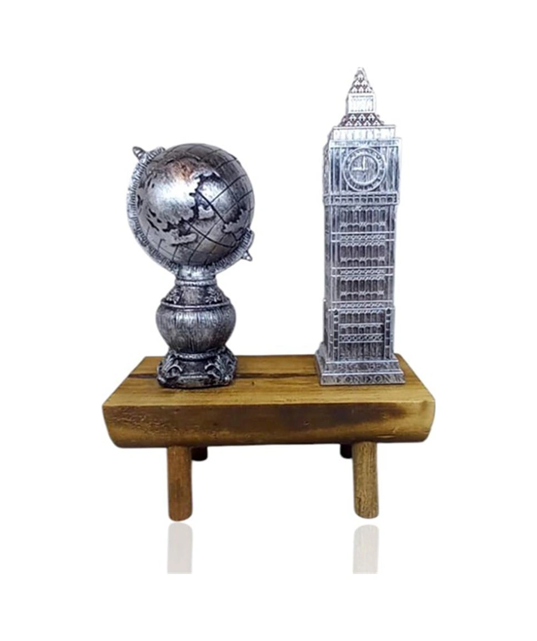 London Saar Masa Süsü Gümüş Renk Gümüş