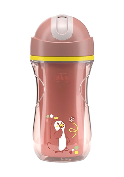 Isı Yalıtımlı Pipetli Su Matarası 14+ Ay 266 Ml Kız 2 Adet Çok Renkli
