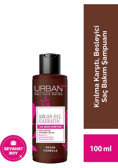 Argan Oil & Keratin Şampuan 100 Ml
