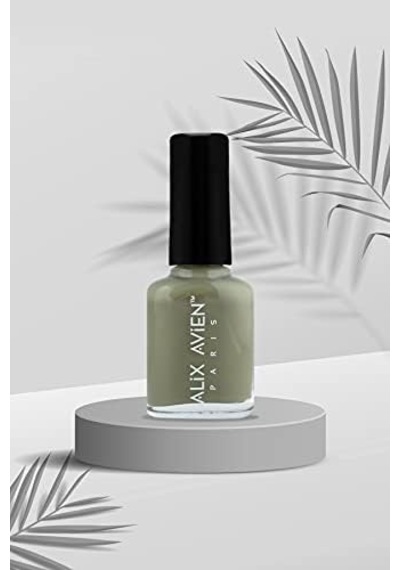Haki Yeşil 44 - Yüksek Pigmentli Uzun Süreli Kalıcılık Hızlı Kuruma - Nail Lacquer 44