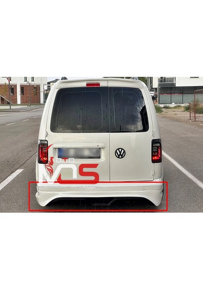 Vw Caddy Custom Arka Tampon Eki Fiberglass Boyasız