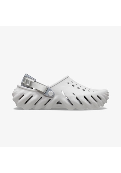 Crocs Echo Unisex Gri Terlik Düz 207937 Gri