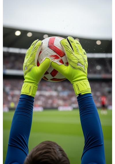 Puma Ultra Match Protect Genç Kaleci Eldiveni Profesyoneller İçin Yeşil