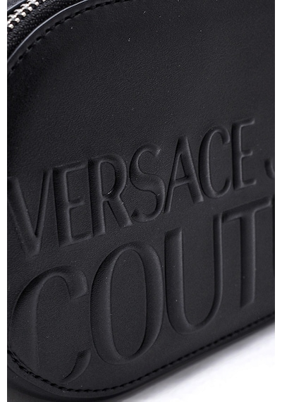 Versace Jeans Couture Monokrom Kadın Omuz Çantası Siyah
