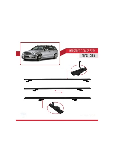 Mercedes C Class 3 S204 2008-2014 Arası İle Uyumlu Basıc Model