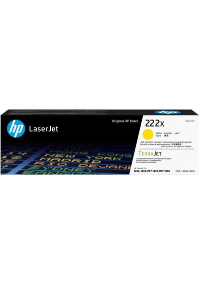 Hp 222x-w2222x Sarı Yüksek Kapasiteli Toner