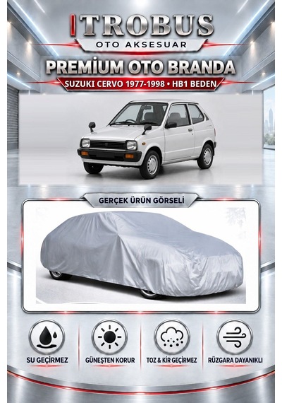 Suzuki Cervo 1977-1998 Uyumlu Premium Araba Brandası Oto Branda Hb1 Beden