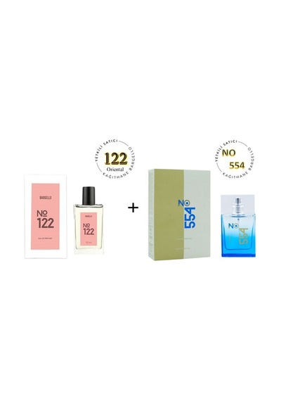 Bargello 122 + No:554 Kadın/unisex Parfüm EDP 50 ML Oriental/floral - Mnms50 Baharat