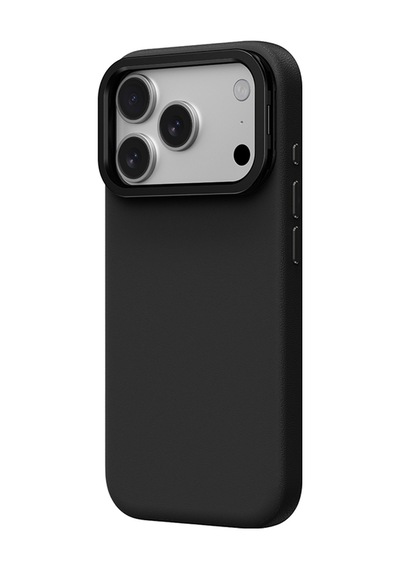 Apple Uyumlu iPhone 17 Pro Max Kılıf M-safe Şarj Özellikli Standlı Amazingthing Glamour Mag Serisi Pu Kapak Siyah Siyah