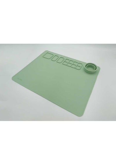 Yaratıcı Aktivite Matı Mint Yeşili Çok  Renkli