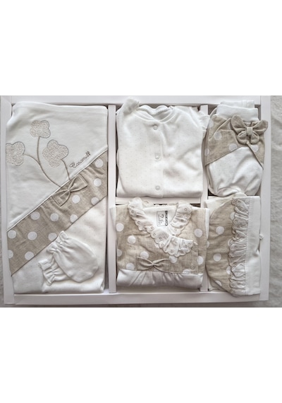 Caramell Tulumlu 10'lu Set Zk6717 New Point Bej Bej