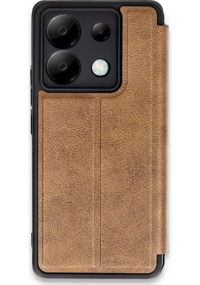 Newface Xiaomi Redmi Note 13 Pro 5g Kılıf Flip Cover Semeglbl - 7 - Taba