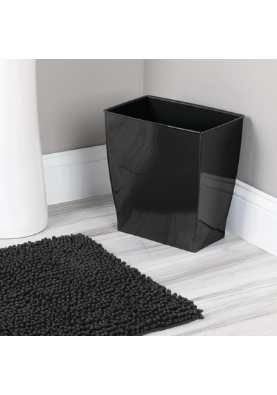 Mono Çöp Kovası Çöp Kutusu Dikdörtgen, Plastik, Plastik, Siyah, 28.4 X 18.9 X 30.3 Cm 000 Açık Krem