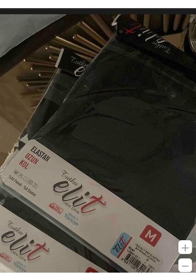 Tutku Elit Erkek Sıfır Yaka Likralı Uzun Kol Fanila Atlet 1302 - 6 Adet 001