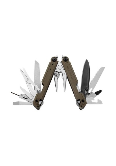 Leatherman Kamp Arc Talos Coyote Renk Çok Amaçlı Multi Tool Kahverengi