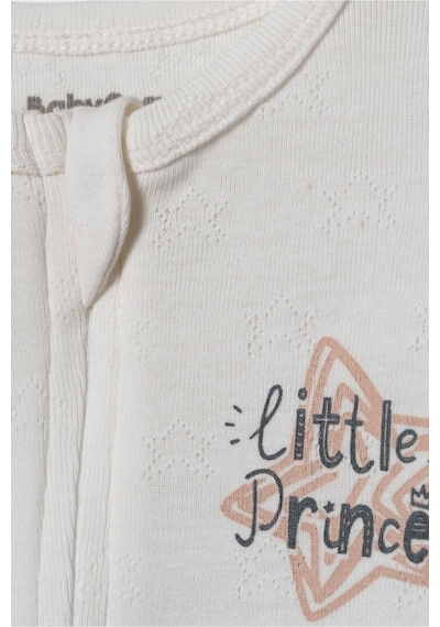 Babycosy Organic Wear %100 Organik Pamuk,ribana Fermuarlı Bebek Tulum Little Prince Baskılı,uzun Kollu,yenidoğan Ve Bebek Ekru Babycosy Organic Wear %100 Organik Pamuk,ribana Fermuarlı Bebek Tulum Little Prince Baskılı,uzun Kollu,yenidoğan Ve Bebek Ekru