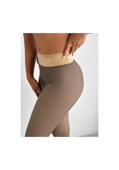 Winmoda34 Kadın Termal Kışlık Külotlu Çorap İçlik Füme