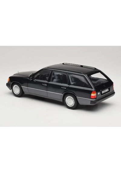 1:18 Ölçek Norev 1990 Mercedes Benz 300d T Model Blue-black Diecast Metal Minyatür Model Araba 25cm