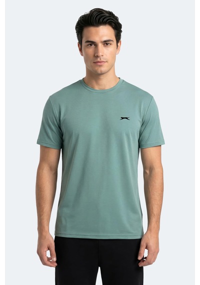 Slazenger Kayda Erkek Yeşil Tişört